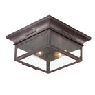 Troy Lighting Canada - C9000-SFB - Two Light Flush Mount - Newton - Soft Off Black