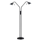 Kendal Lighting - Oslo Twins Floor Lamp - FL4048-2-BLK - Canada Light Shop