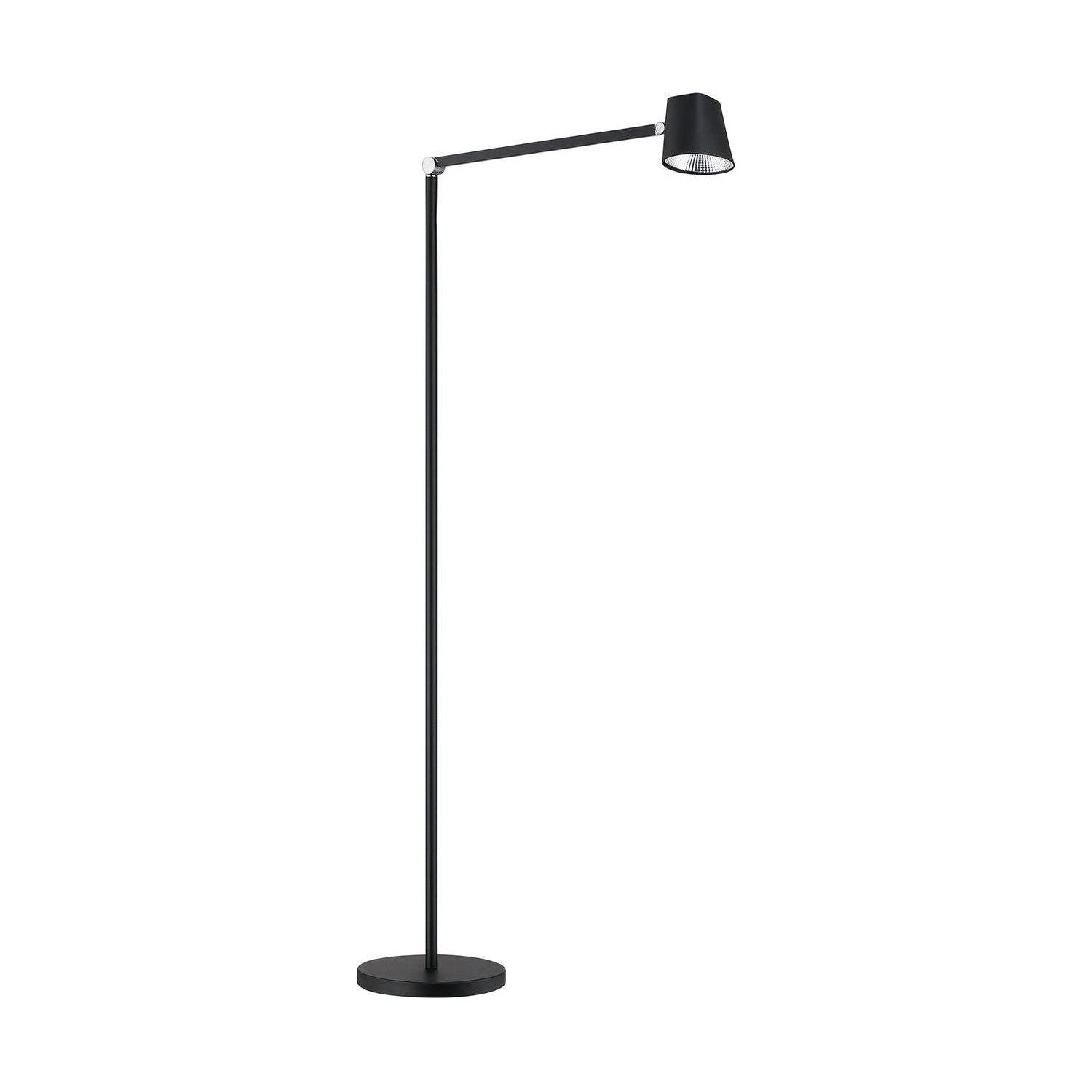 Kendal Lighting - Vega LED Floor Lamp - FL6101-BLK - Canada Light Shop