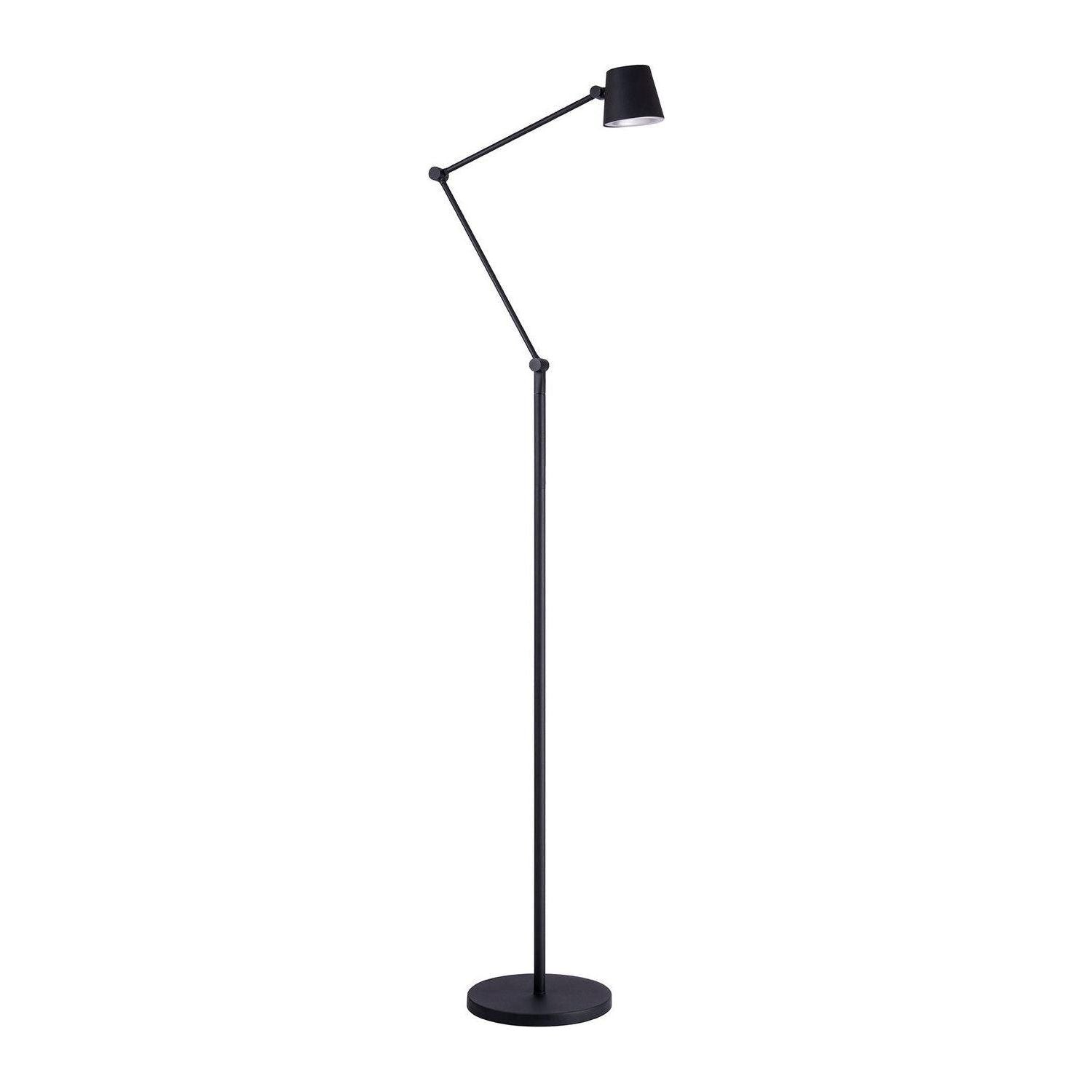 Kendal Lighting - Tesa LED Floor Lamp - FL6401-BLK - Canada Light Shop