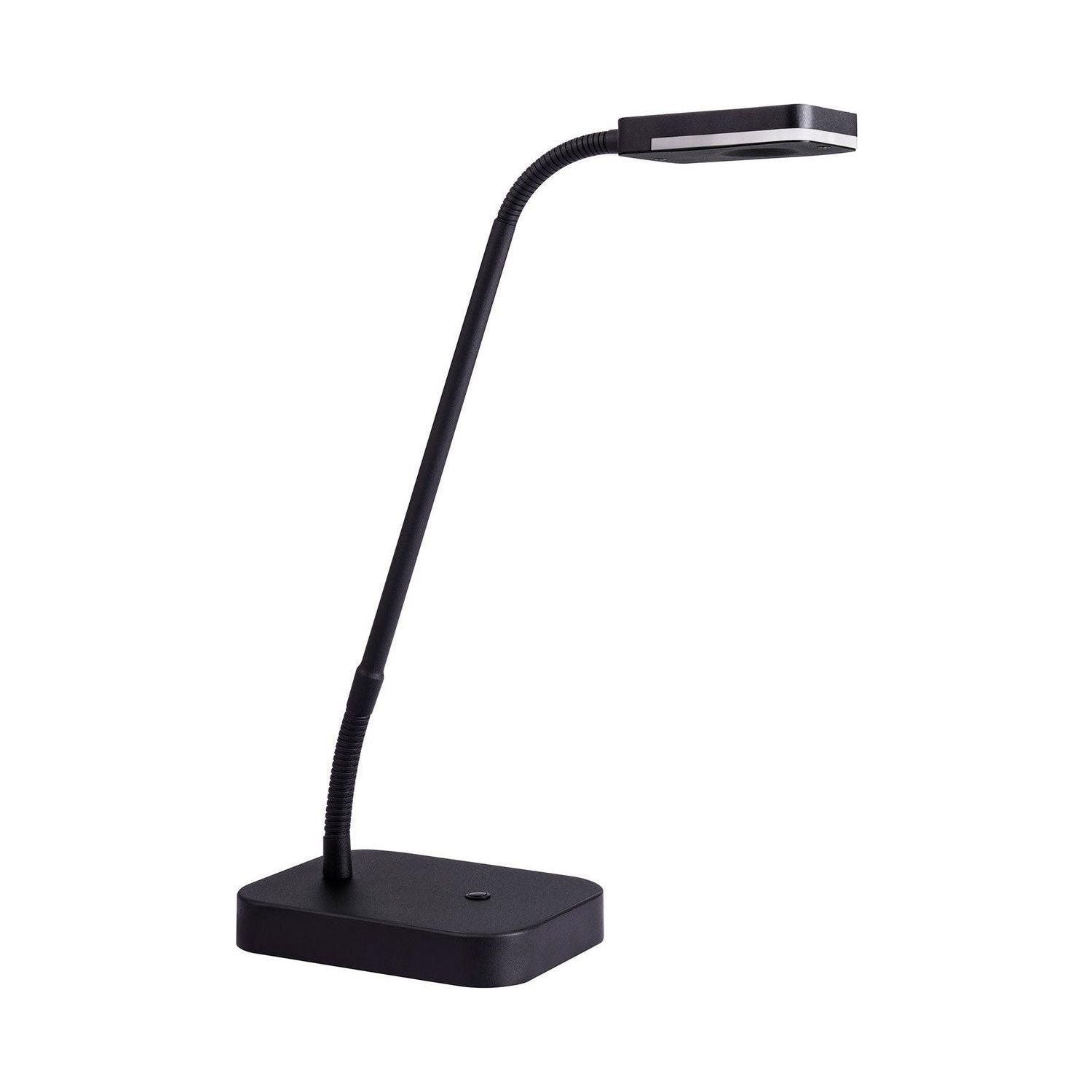 Kendal Lighting - Tavv LED Desk Lamp - PTL4094-BLK - Canada Light Shop