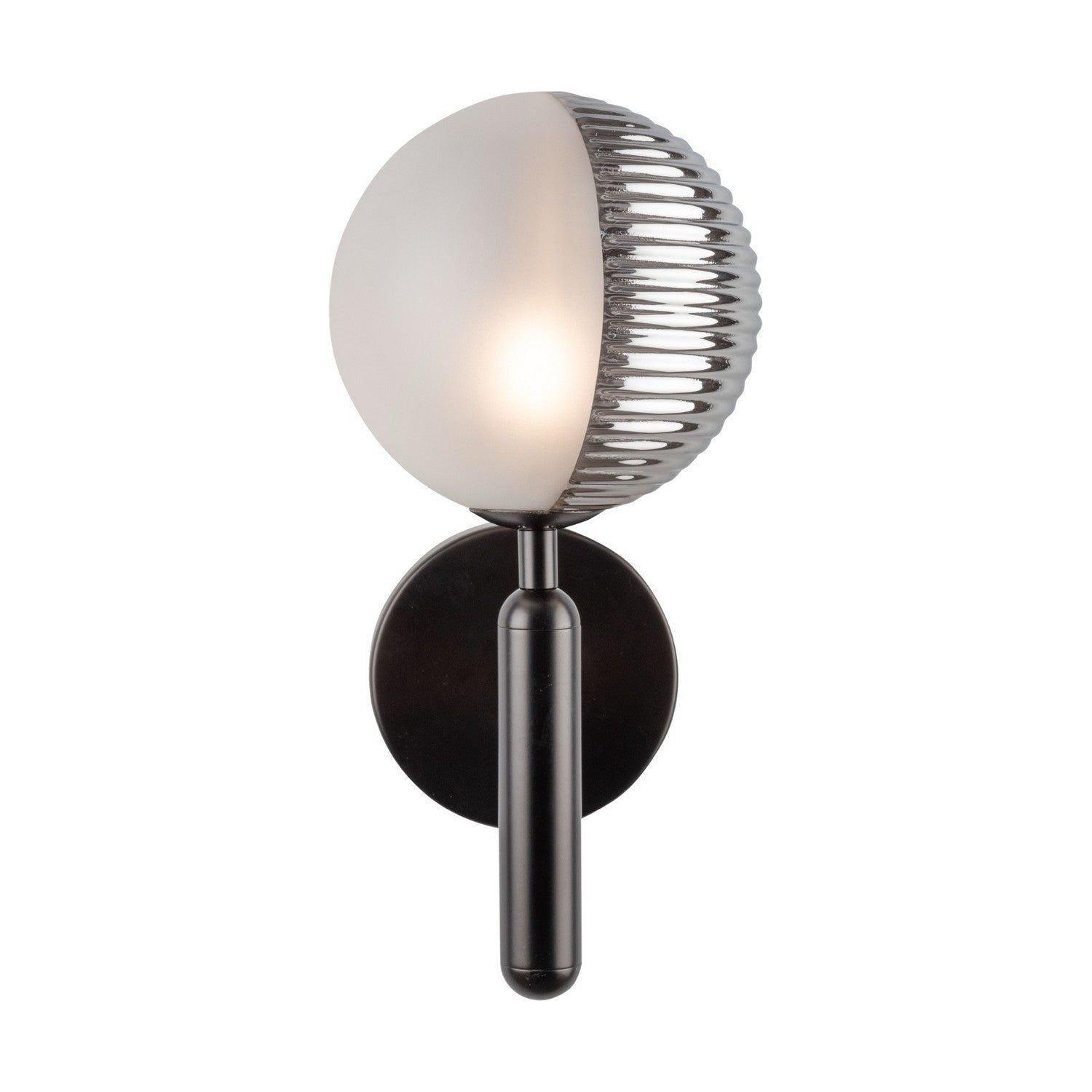 Artcraft Lighting - Bolla Wall Sconce - AC11881BK - Canada Light Shop