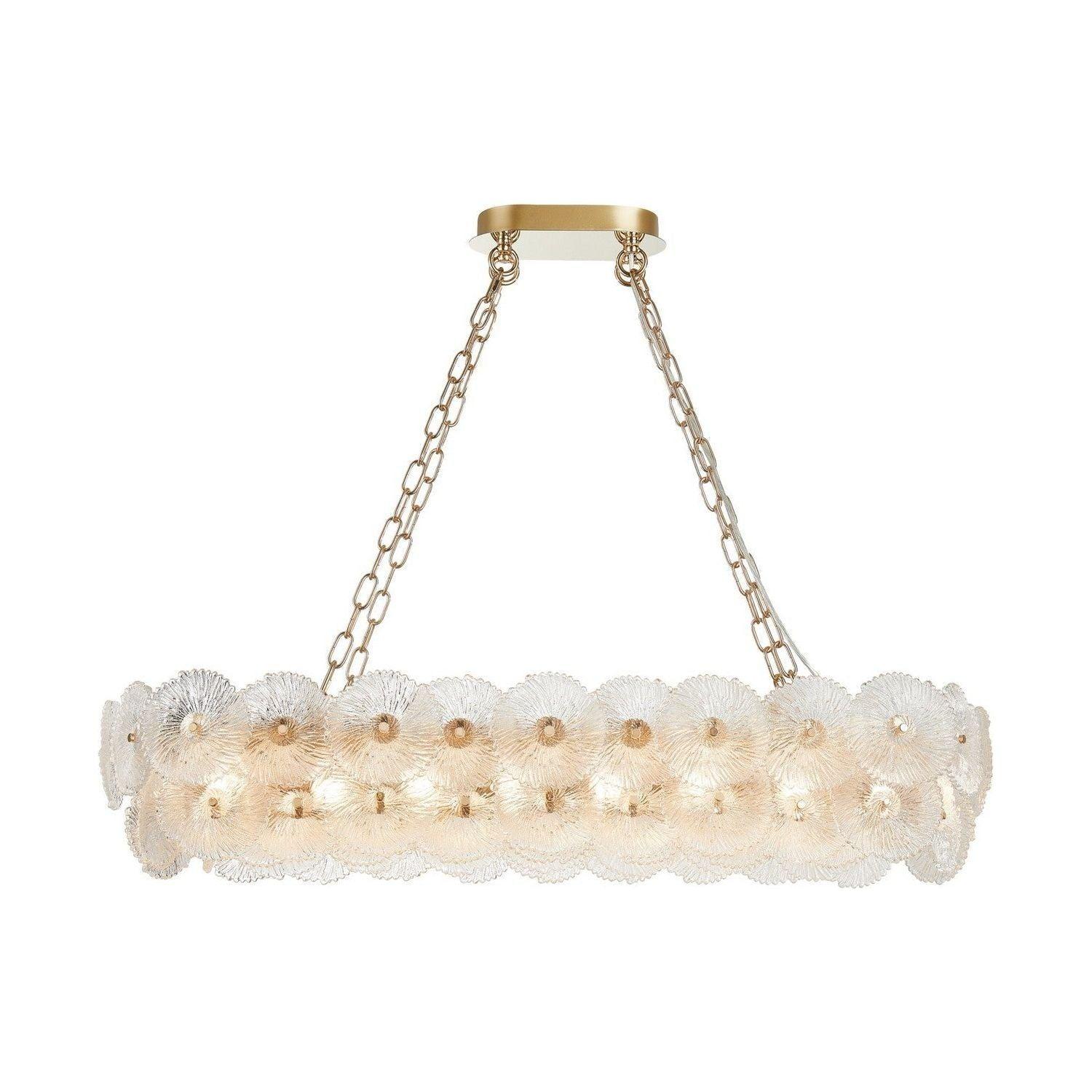 Artcraft Lighting - Bloom Linear Chandelier - AC11963BR - Canada Light Shop
