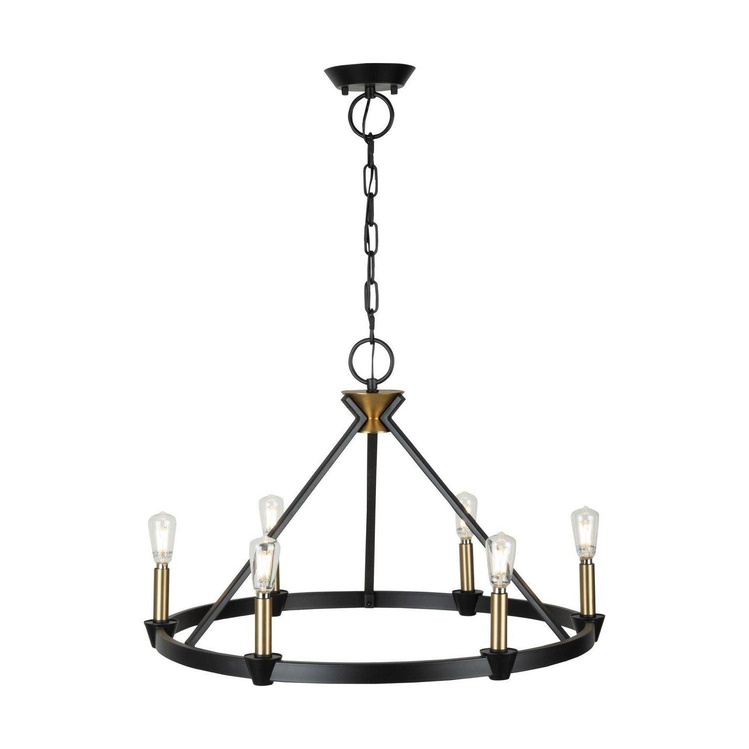 Artcraft Lighting - Notting Hill Chandelier - AC11986BB - Canada Light Shop