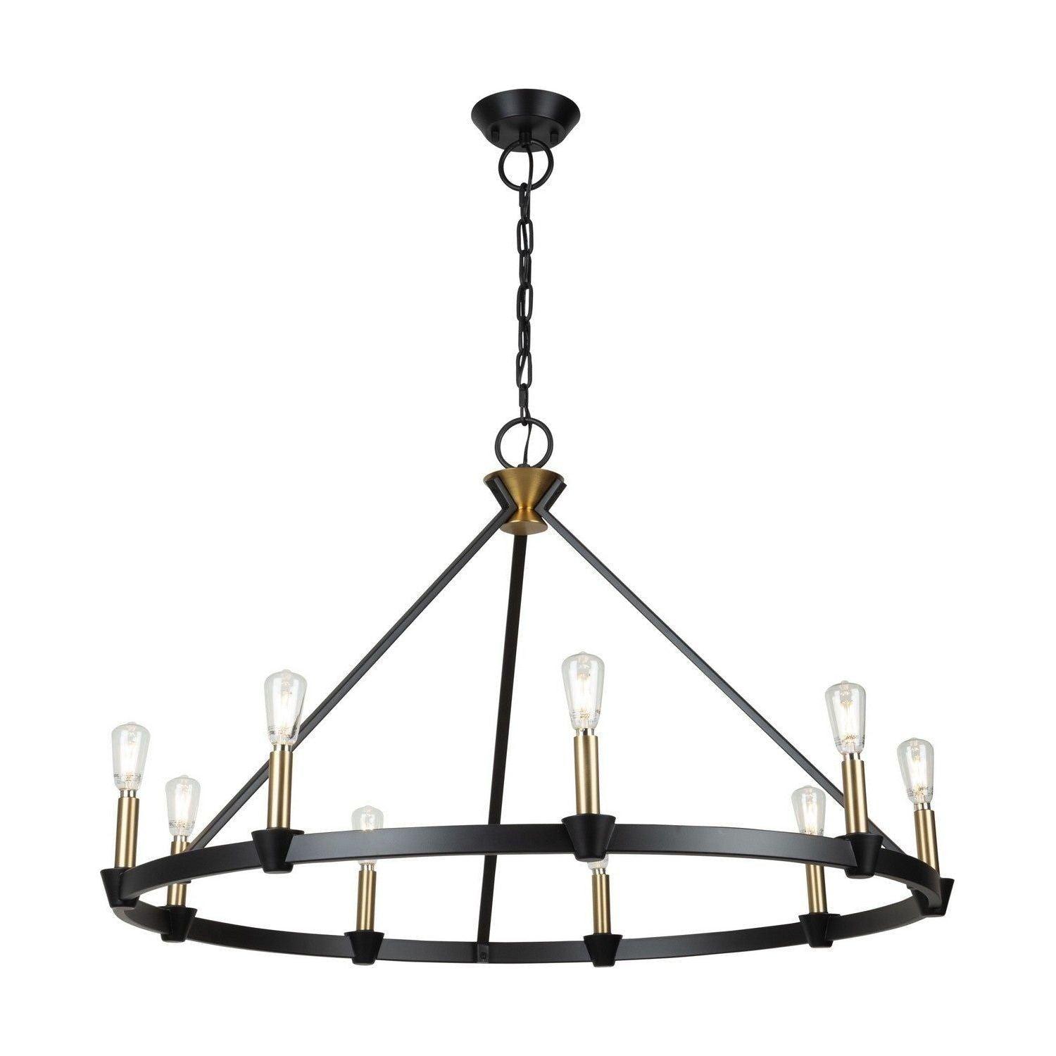 Artcraft Lighting - Notting Hill Chandelier - AC11989BB - Canada Light Shop