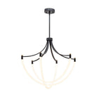 Artcraft Lighting - Cascata LED Chandelier - AC6810BK - Canada Light Shop