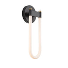 Artcraft Lighting - Cascata LED Wall Sconce - AC6814BK - Canada Light Shop