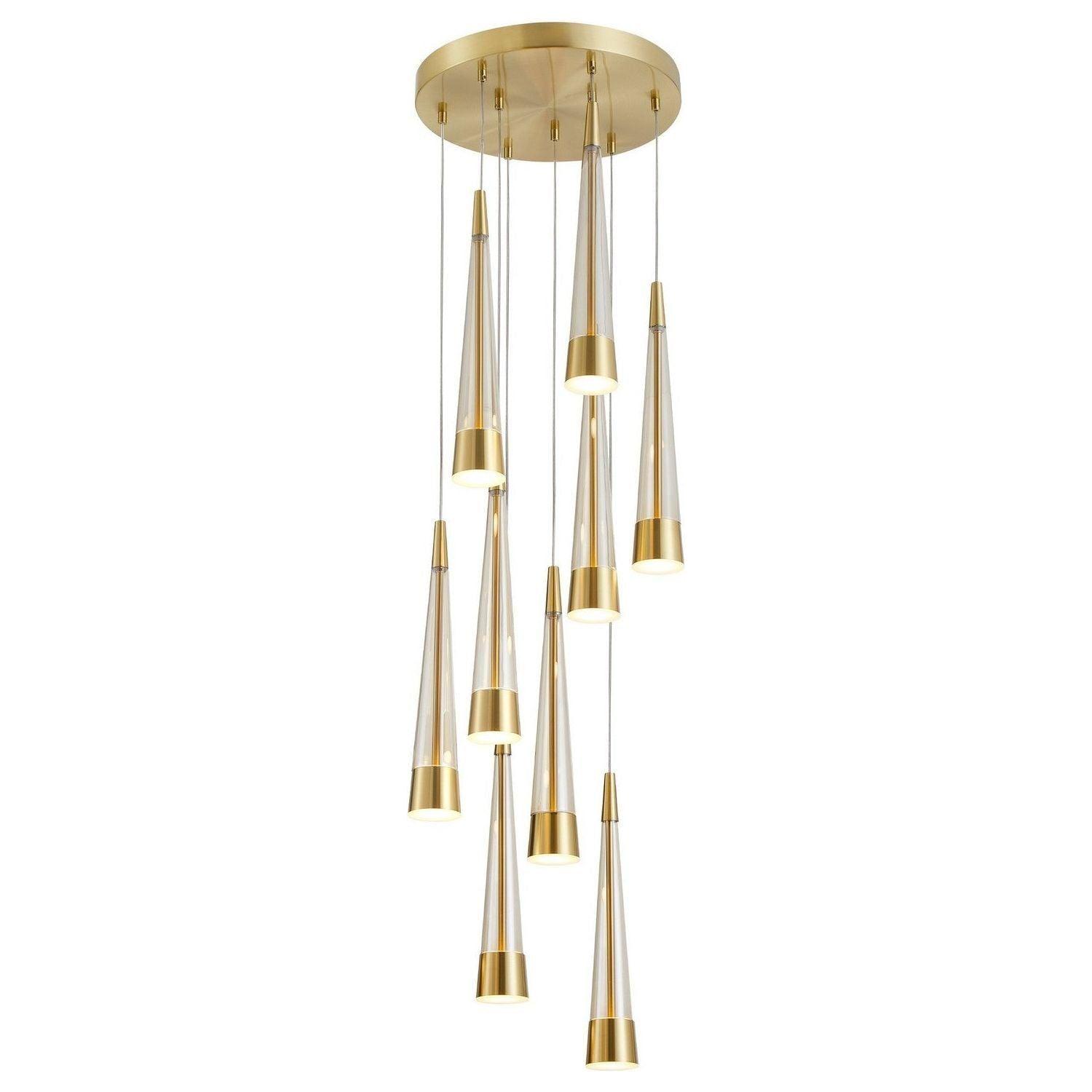 Artcraft Lighting - Sunnyvale LED Chandelier - AC6829BR - Canada Light Shop