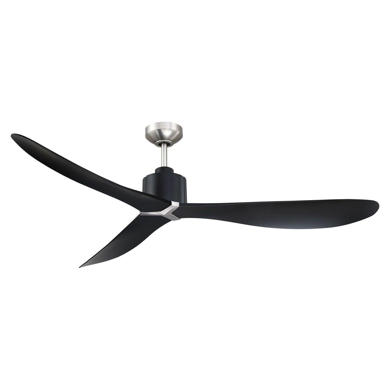 Kendal Lighting - Taros Ceiling Fan - AC31360-BLK/SN - Canada Light Shop