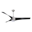 Kendal Lighting - Cimion Ceiling Fan - AC31560-BLK/SN - Canada Light Shop