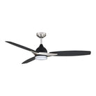 Kendal Lighting - Novum Ceiling Fan - AC31656-BLK/SN - Canada Light Shop