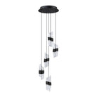 Kendal Lighting - Silhouettes LED Pendant Pan - PF265-5LPA-BLK - Canada Light Shop