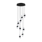 Kendal Lighting - Silhouettes LED Pendant Pan - PF265-9LPA-BLK - Canada Light Shop