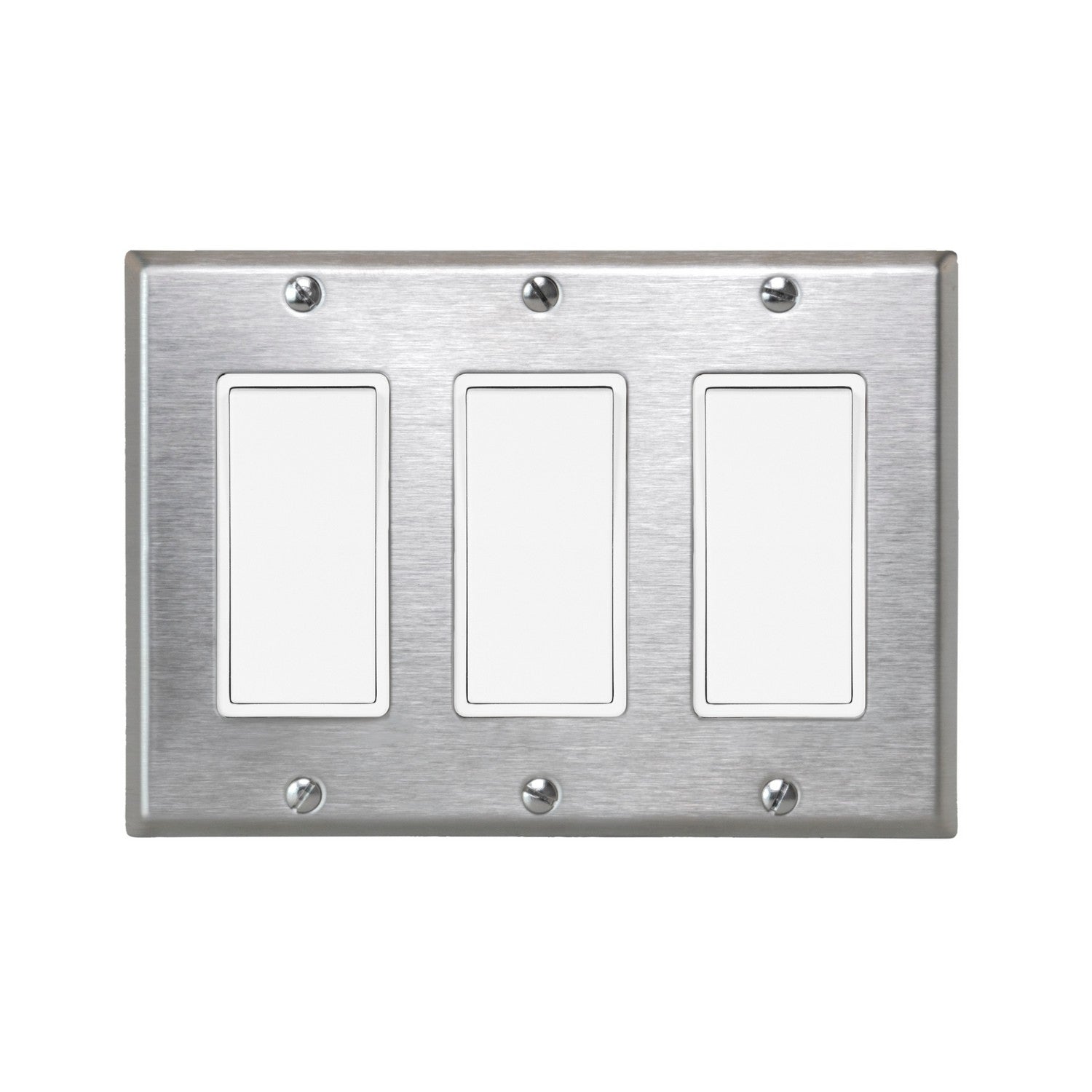 Eurofase Heating - EFSSPS3 - 3 SINGLE, ON/OFF SWITCH, SS - Stainless Steel