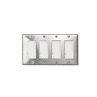 Eurofase Heating - EFSSPS4 - 4 SINGLE, ON/OFF SWITCH, SS - Stainless Steel