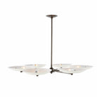 Arteriors DLC27 Griffith Six Chandelier in Bone / English Bronze