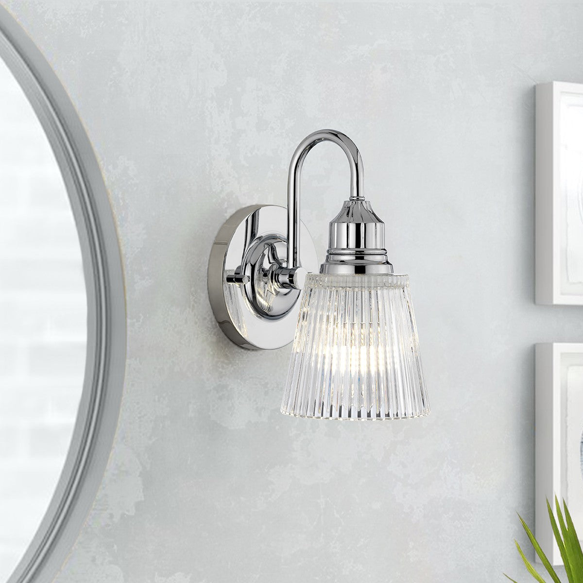 Lucas + McKearn - Addison LED Bath Light - BB-Addison1-PC - Canada Light Shop