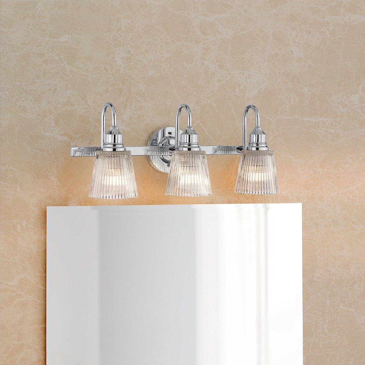Lucas + McKearn - Addison LED Bath Light - BB-ADDISON3-PC - Canada Light Shop