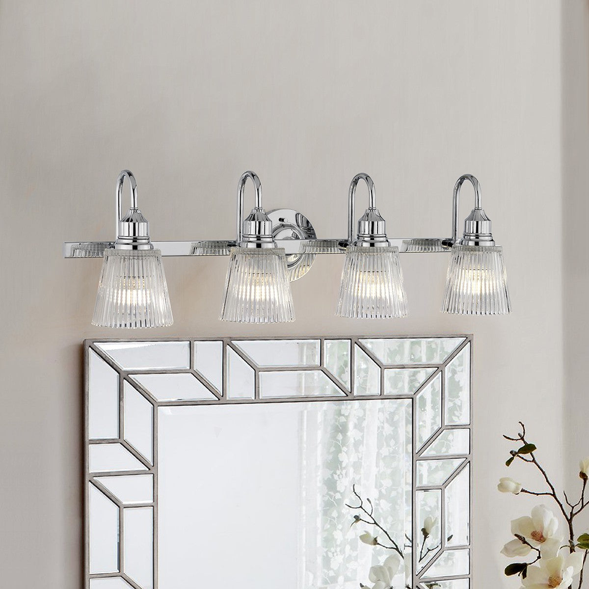 Lucas + McKearn - Addison LED Bath Light - BB-ADDISON4-PC - Canada Light Shop
