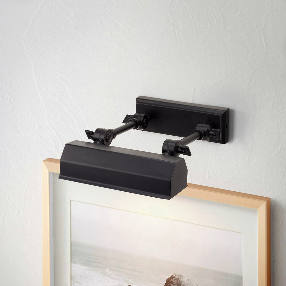Lucas + McKearn - Chawton Picture Light - CHAWTONPLS-BK - Canada Light Shop