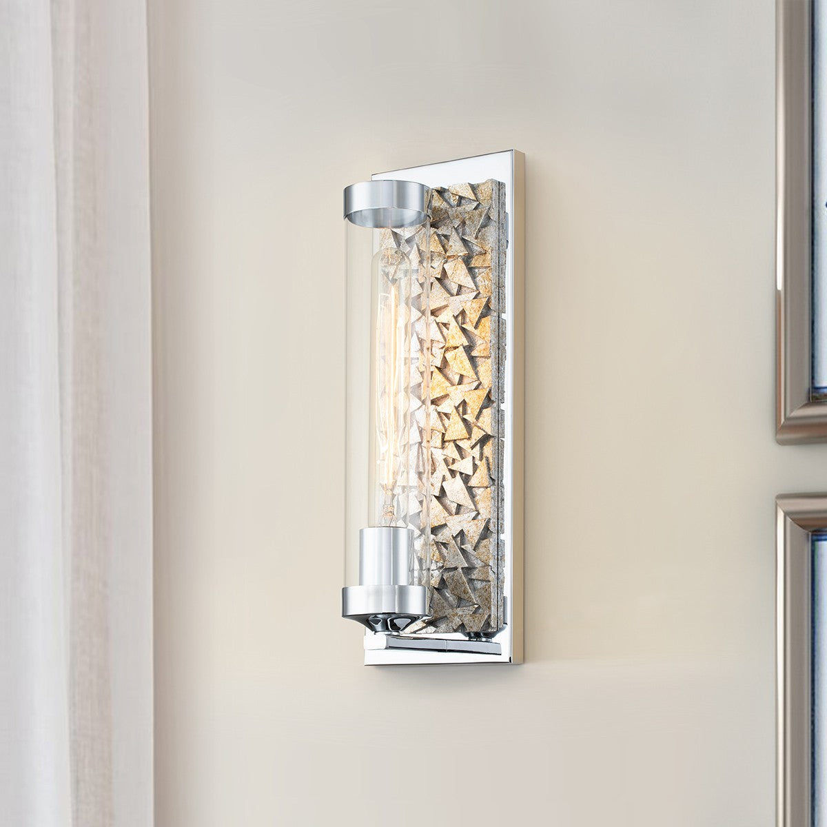 Lucas + McKearn - Elysian Wall Sconce - SC10509PC-1 - Canada Light Shop