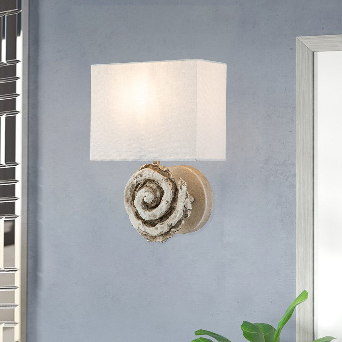 Lucas + McKearn - Swirl Wall Sconce - SC1163B-1 - Canada Light Shop