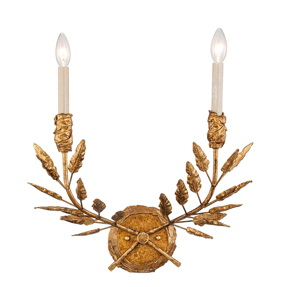 Lucas + McKearn - Palm d'Or Wall Sconce - SC7407G-2 - Canada Light Shop