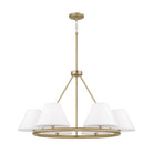 Capital Lighting - 453261MA - Six Light Chandelier - Parson - Matte Brass