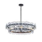 Maxim - 21823TCGM - Four Light Chandelier - Loren - Gunmetal