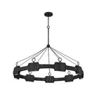 Hinkley Canada - 34108CBK - LED Chandelier - Raffi - Carbon Black