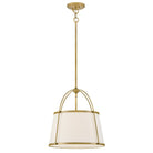 Hinkley Canada - 4894LDB-OW - LED Pendant - Clarke - Lacquered Dark Brass
