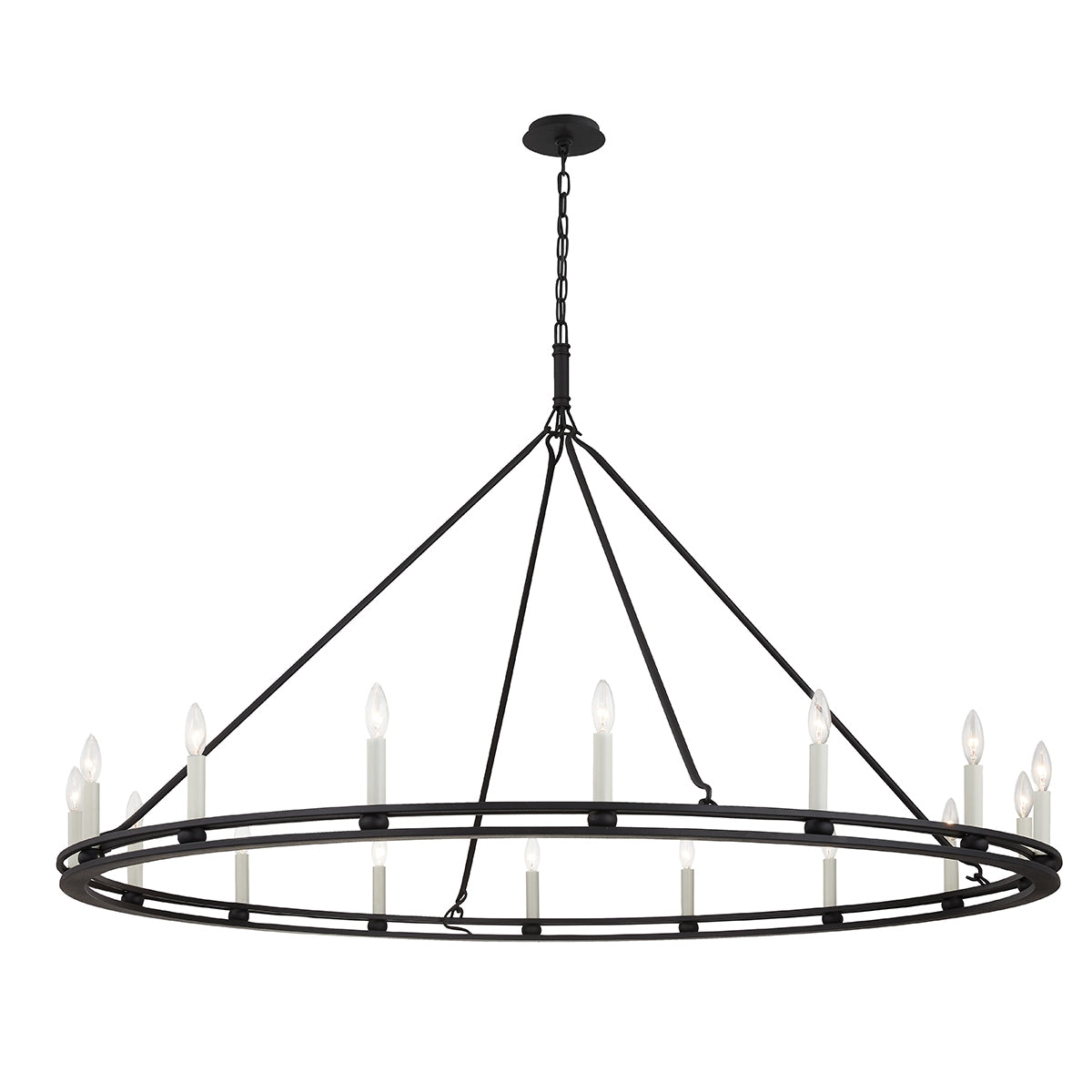Troy Lighting Canada - F6234-TBK - 16 Light Chandelier - Sutton - Textured Black