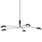 Troy Lighting Canada - F7815-SBK - Five Light Chandelier - Leo - Soft Black