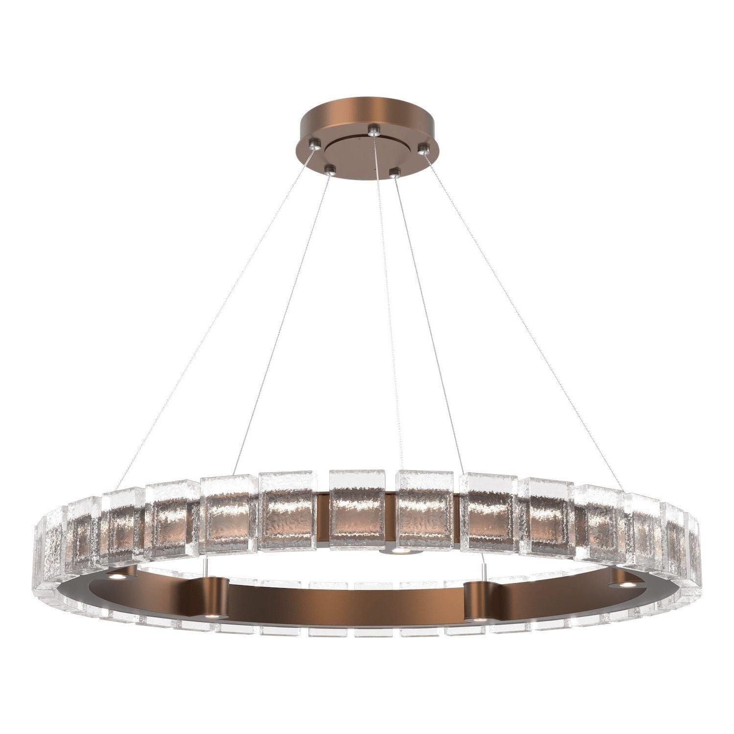 Hammerton Studio - Tessera LED Medium Chandelier - CHB0087-38-BB-TP-CA1-L3 - Canada Light Shop