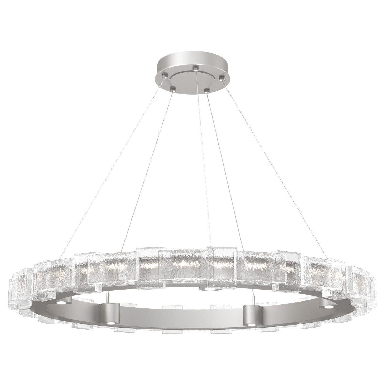 Hammerton Studio - Tessera LED Medium Chandelier - CHB0087-38-BS-TE-CA1-L3 - Canada Light Shop