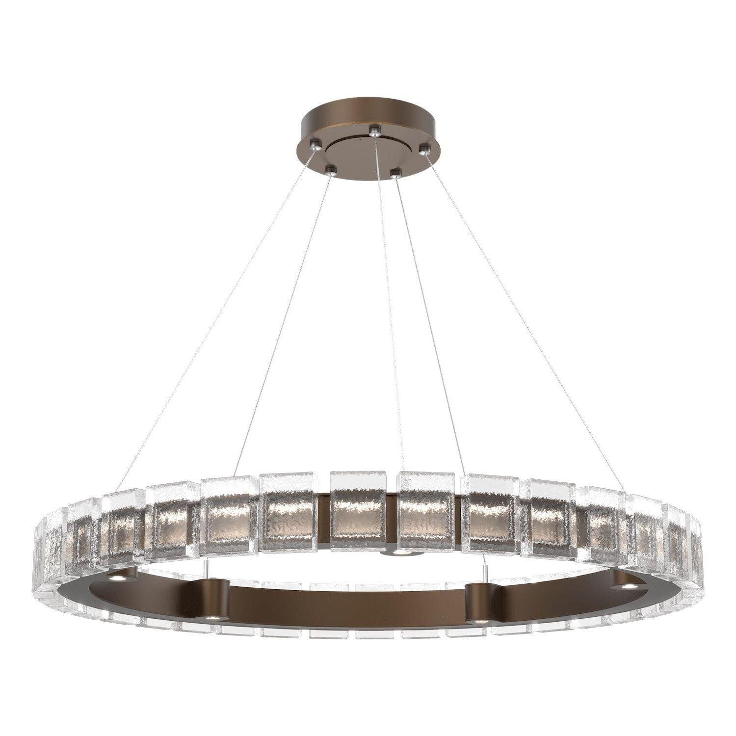 Hammerton Studio - Tessera LED Medium Chandelier - CHB0087-38-FB-TP-CA1-L3 - Canada Light Shop