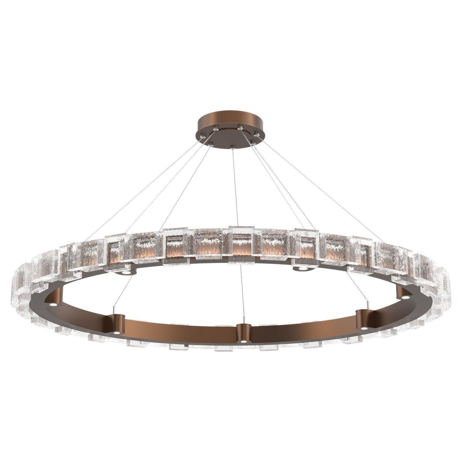 Hammerton Studio - Tessera LED Large Chandelier - CHB0087-50-BB-TE-CA1-L3 - Canada Light Shop