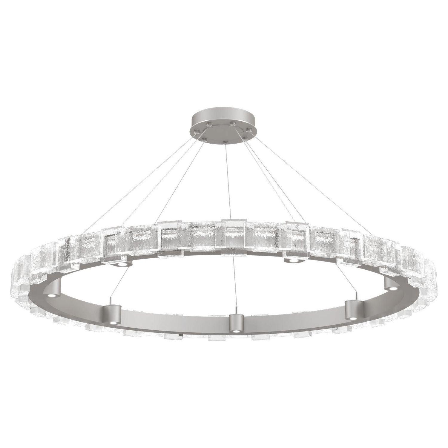 Hammerton Studio - Tessera LED Large Chandelier - CHB0087-50-BS-TE-CA1-L3 - Canada Light Shop