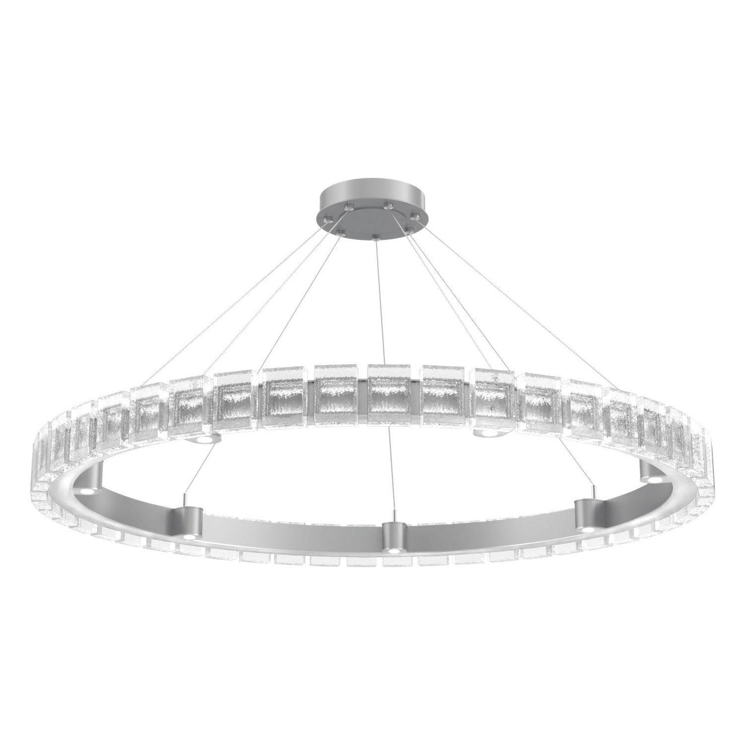 Hammerton Studio - Tessera LED Large Chandelier - CHB0087-50-CS-TP-CA1-L3 - Canada Light Shop