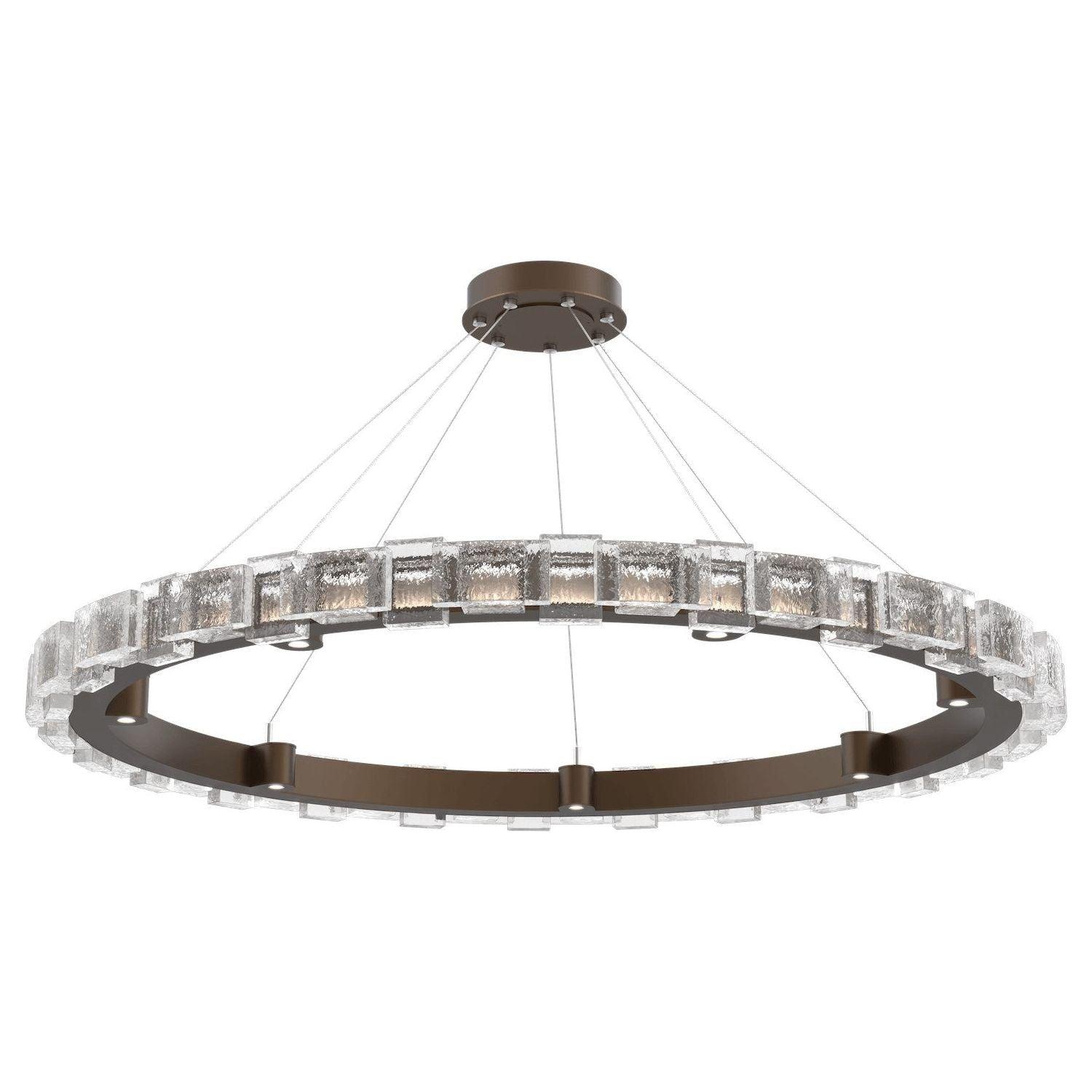 Hammerton Studio - Tessera LED Large Chandelier - CHB0087-50-FB-TE-CA1-L3 - Canada Light Shop