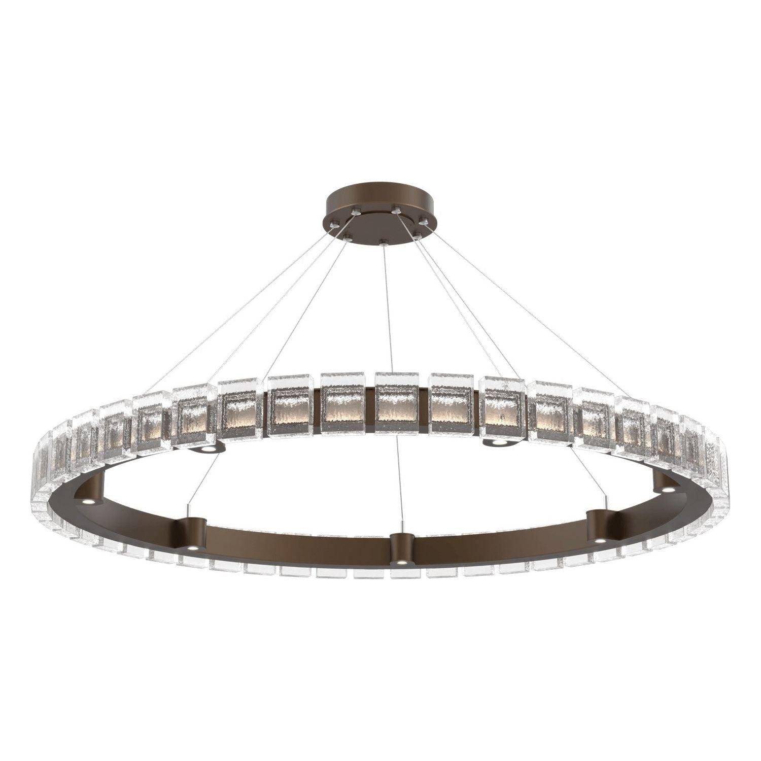 Hammerton Studio - Tessera LED Large Chandelier - CHB0087-50-FB-TP-CA1-L3 - Canada Light Shop