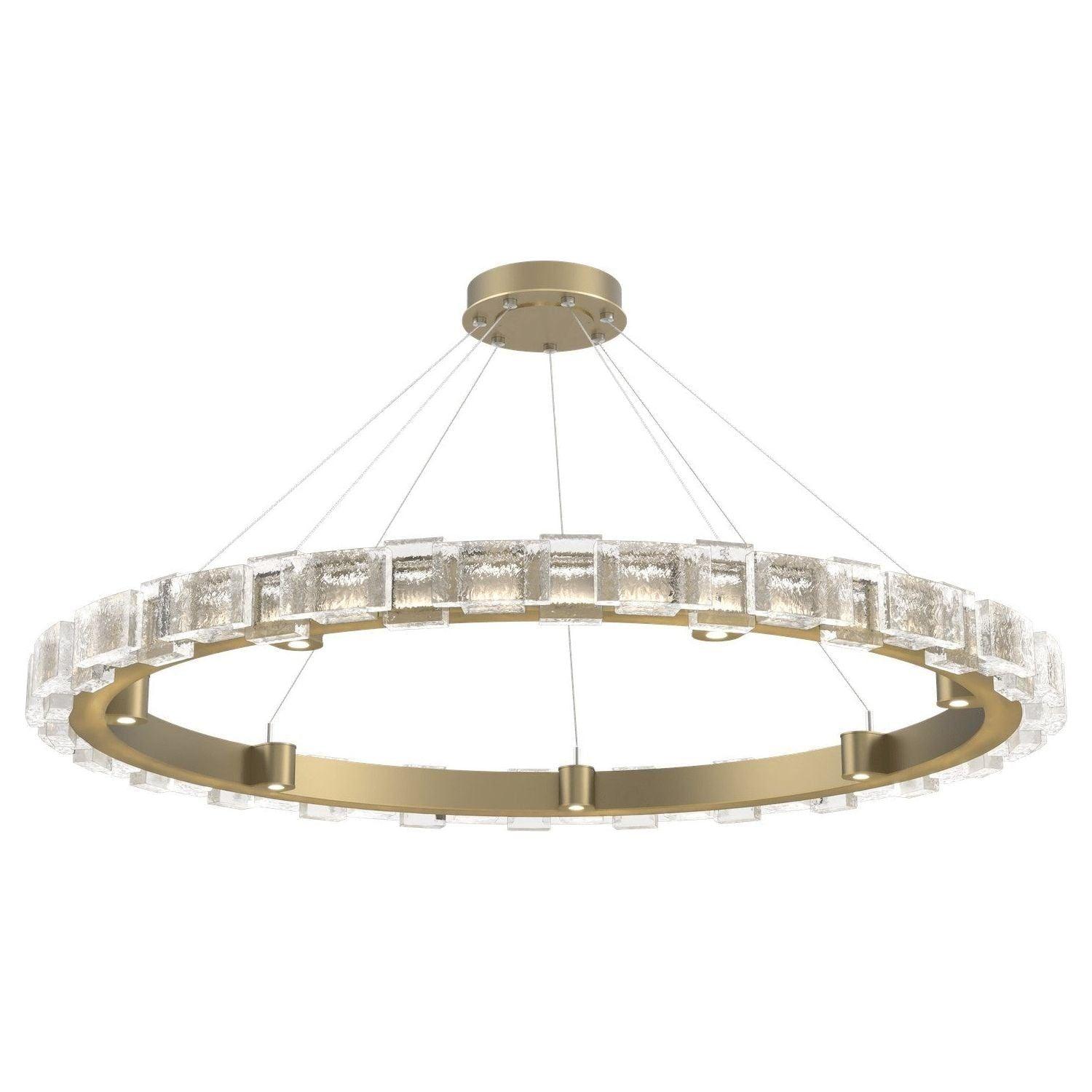 Hammerton Studio - Tessera LED Large Chandelier - CHB0087-50-GB-TE-CA1-L3 - Canada Light Shop