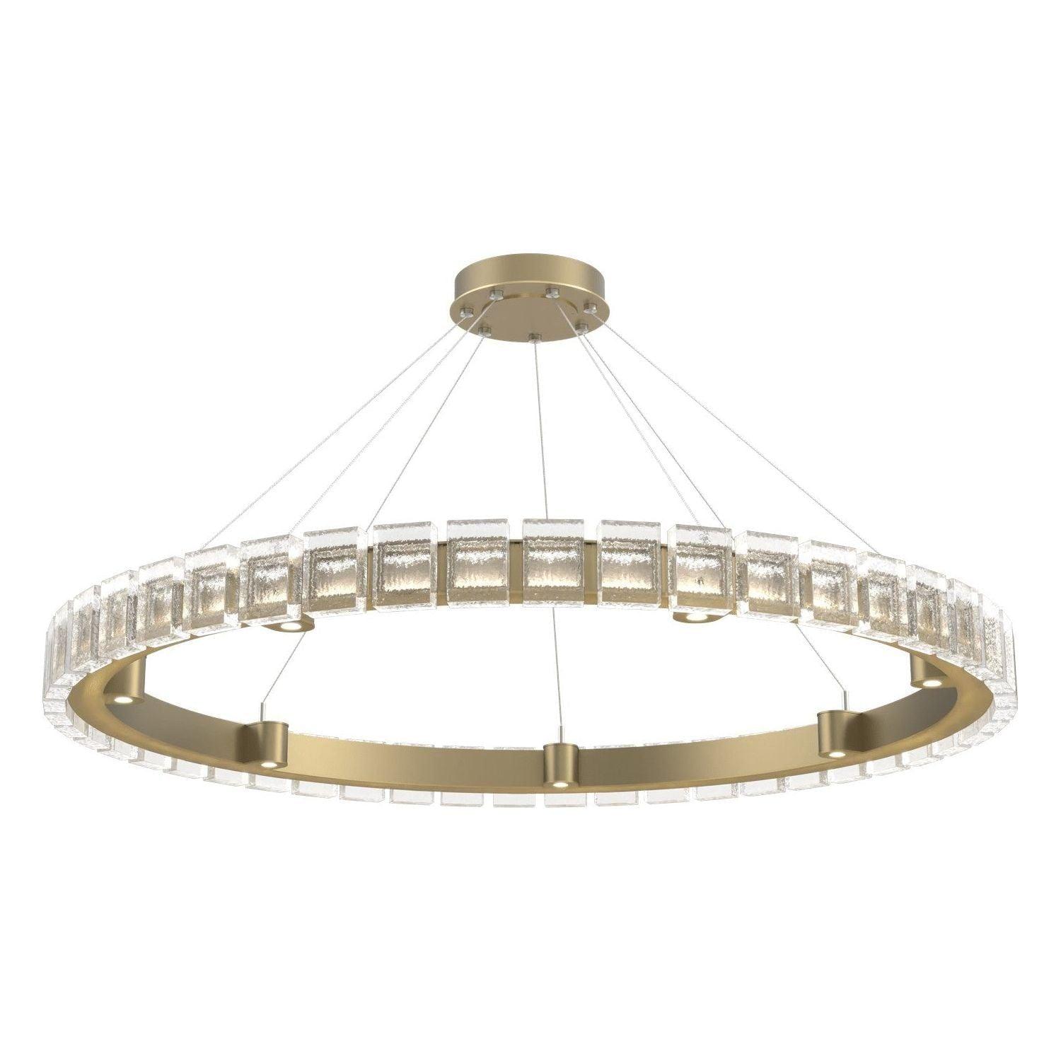 Hammerton Studio - Tessera LED Large Chandelier - CHB0087-50-GB-TP-CA1-L3 - Canada Light Shop