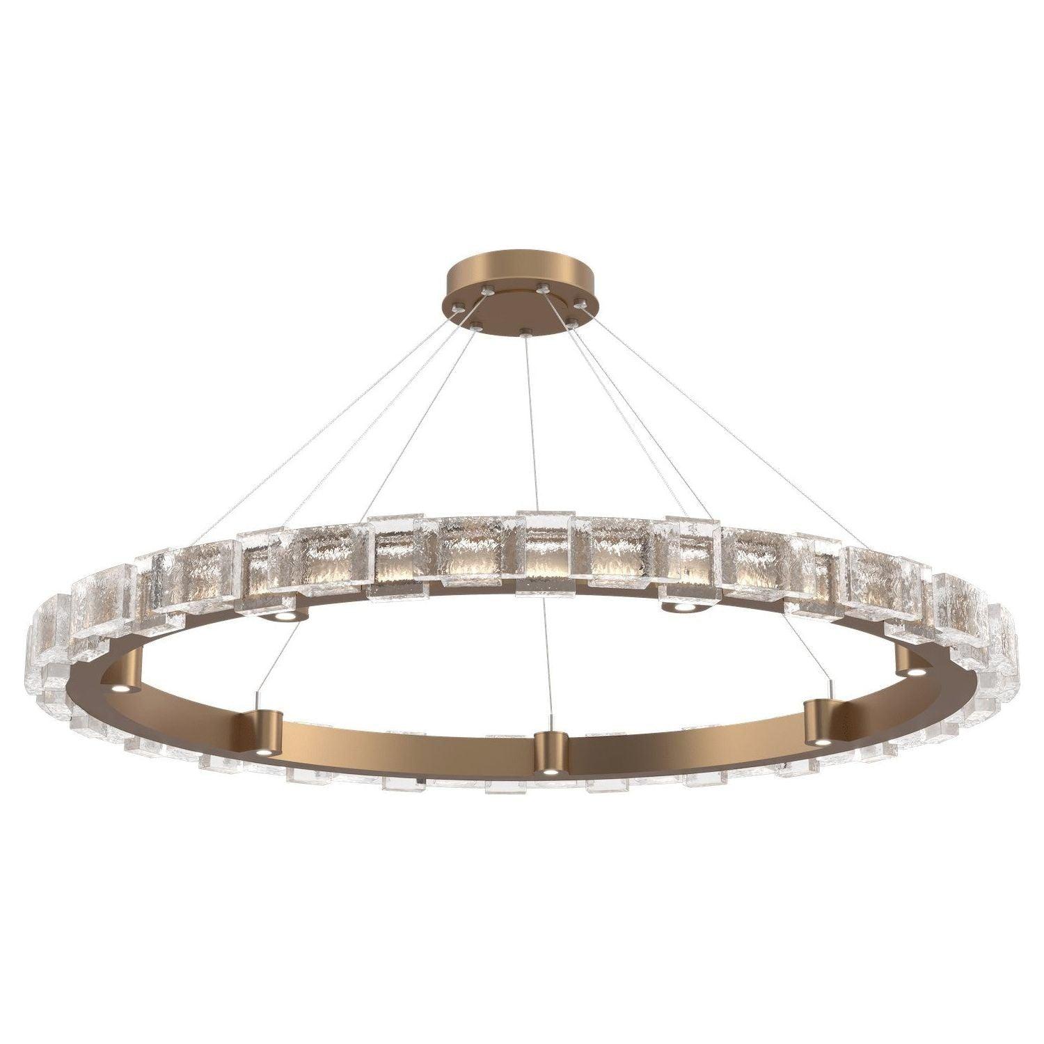 Hammerton Studio - Tessera LED Large Chandelier - CHB0087-50-NB-TE-CA1-L3 - Canada Light Shop