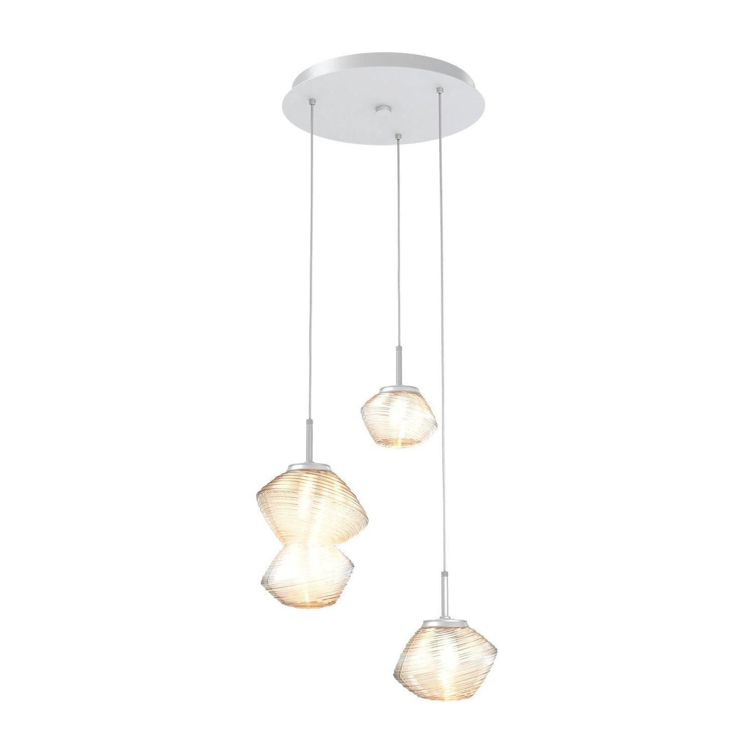 Hammerton Studio - Mesa 3 Light Multi-Light Pendant - CHB0089-03-CS-A-C01-L3 - Canada Light Shop