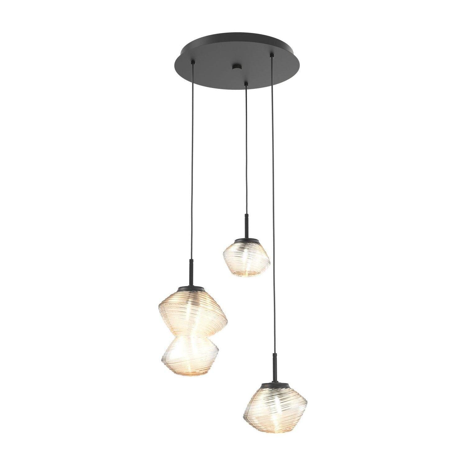 Hammerton Studio - Mesa 3 Light Multi-Light Pendant - CHB0089-03-MB-A-C01-L1 - Canada Light Shop