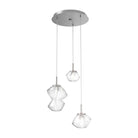 Hammerton Studio - Mesa 3 Light Multi-Light Pendant - CHB0089-03-SN-C-C01-L1 - Canada Light Shop