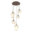 Hammerton Studio - Mesa 5 Light Multi-Light LED Pendant - CHB0089-05-FB-A-C01-L1 - Canada Light Shop
