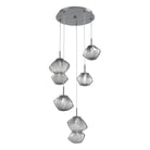 Hammerton Studio - Mesa 5 Light Multi-Light LED Pendant - CHB0089-05-GM-S-C01-L1 - Canada Light Shop