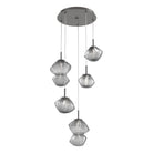 Hammerton Studio - Mesa 5 Light Multi-Light LED Pendant - CHB0089-05-GP-S-C01-L3 - Canada Light Shop